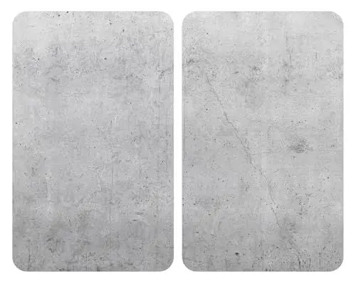 Produktbild: Herdabdeckplatten Universal Beton 2er Set