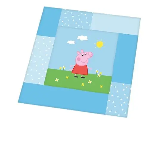 Produktbild: Herding Krabbeldecke Peppa Pig, Polyester, Mehrfarbig, 115 x 115 cm