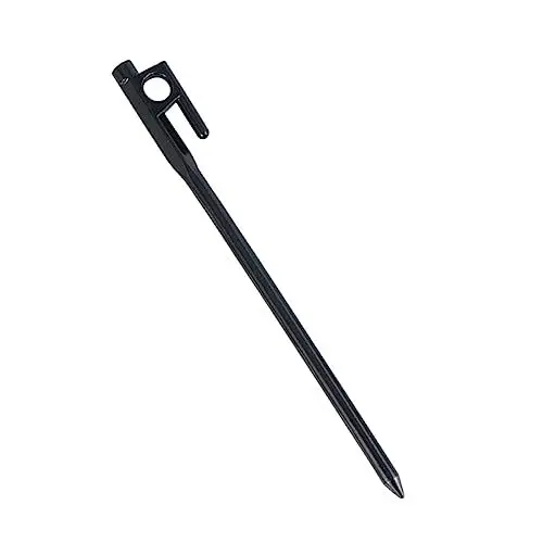 Produktbild: Heringe bodenanker zeltstange Tent Poles Stabile Zeltnägel campingzubehoer Camping-Einsätze Campingzelt Nagel Wanderzelt Nagel Picknick-Stange Strand Erdnagel Zubehör Gusseisen
