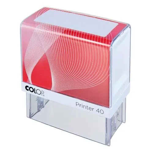 Produktbild: Herlitz 10315703 Adreßstempel Colop Printer 40, 6-zeilig, selbstfärbend mit Gutschein