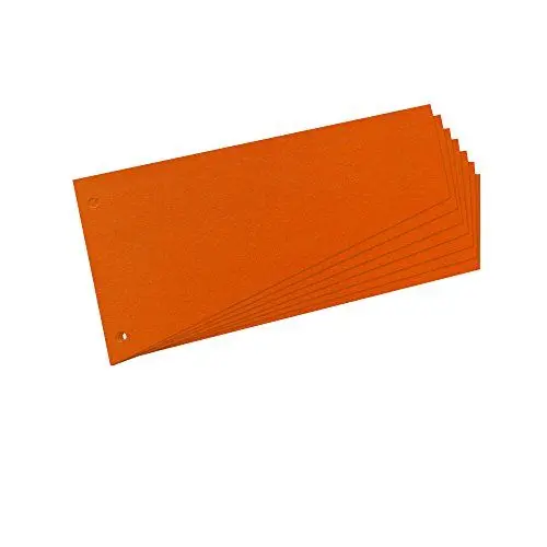 Produktbild: Herlitz 10838498 Trennstreifen Trapez, 100-er Pack, orange