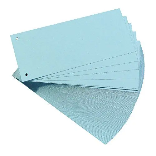 Produktbild: Herlitz Trennstreifen, Blau, 100 Stück