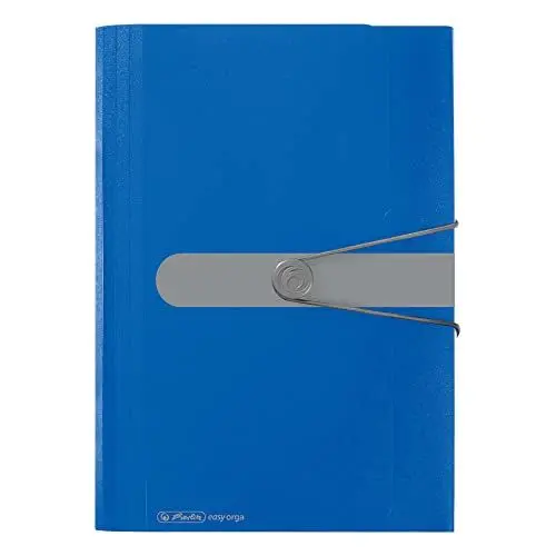 Produktbild: Herlitz 11208402 Fächermappe A4 PP, Blau, 12 Fächer