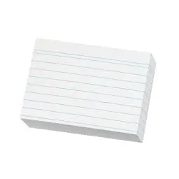 Produktbild: Herlitz Karteikarten, DIN A8, weiß, liniert, 200 Stück