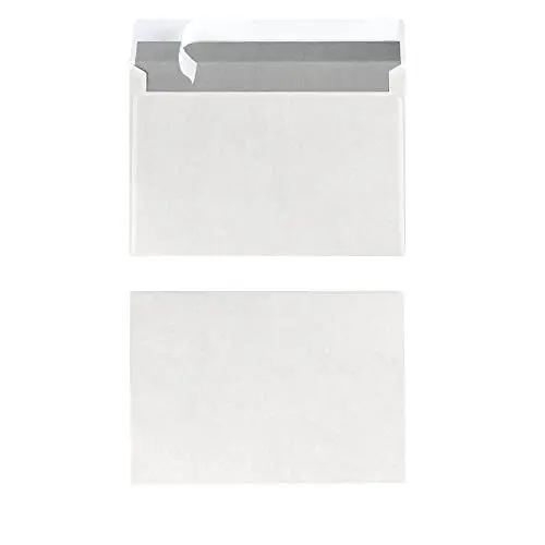 Produktbild: Herlitz Briefumschlag C6, weiß, haftklebend ohne Fenster, 100 Stück mit Innendruck, eingeschweißt in Folienpackung, 100 Stück