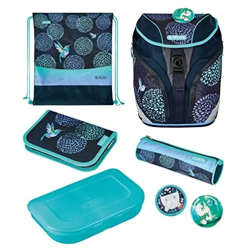 Produktbild: herlitz 50037582 Grundschulrucksack SoftLight Plus, Bloomy Birds, 1 Stück
