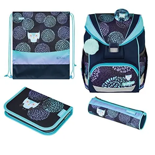Produktbild: herlitz 50037681 Schulranzen UltraLight Plus, Flower Owl, 1 Stück