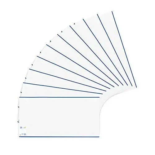 Produktbild: HERMA 7295 Buchumschläge 29,5 x 54 cm HERMÄX Classic, 10 Stück, Buchhüllen mit Beschriftungsetikett und Kantenschutz aus abwischbarer Polypropylen-Folie, Buchschoner Set für Schulbücher, transparent