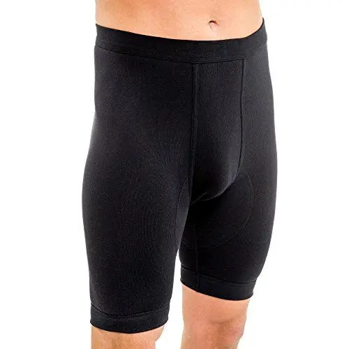 Produktbild: HERMKO 3980 2er Pack Herren Longpant mit Eingriff, hoher Leib aus 100% Bio-Baumwolle, Größe:D 6 = EU L, Farbe:schwarz