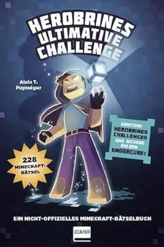Produktbild: Herobrines ultimative Challenge: Rätselbuch für Minecrafter