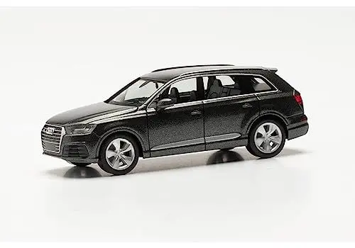 Produktbild: herpa 038447-004 Audi Modellauto Q7, Miniatur im Maßstab 1:87, Sammlerstück, Made in Germany, Modell aus Kunststoff Miniaturmodell