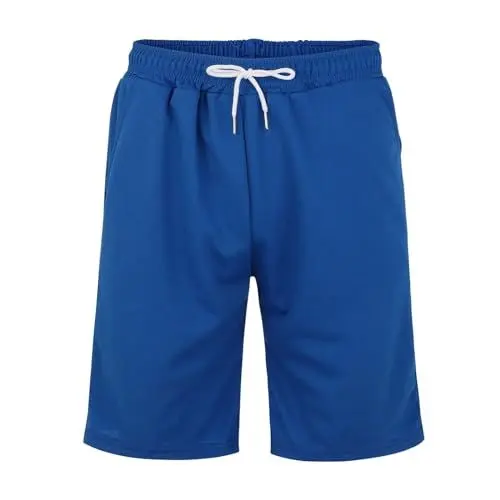 Produktbild: -Modetrend, lässig, bequem, solide Mesh-Herren-Shorts Shorts Freizeit Herren (Blue, XXL)