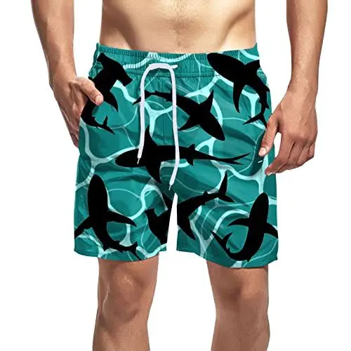 Produktbild: Herren Badehose Badehose Herren Kurz XXL Borat Anzug Neopren Badeanzug Moderne Patch Reißverschlusstasche Taschen Tunnelzug Einfacheinfachheit Extradünn