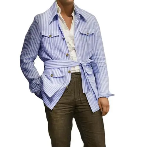 Produktbild: Herren Druckknöpfen Unifarben Anzug Regular Fit Langarmhemd Hemd Männer Bügelleichtes Business Hemden Herren Slim Fit Batik Hemd Männer Rosa Blau Langarm T-Shirt HerrenArbeitshemd Herren