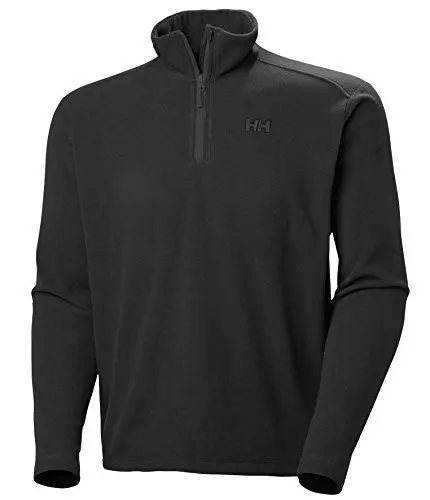 Produktbild: Helly Hansen Herren Daybreaker Fleecejacke Mit Halbreißverschluss, M, Schwarz