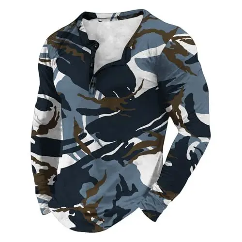 Produktbild: Herren Hemden Maßgeschneiderte Passform Herren Shirt Langarm Herren Hemd Zweifarbig Reguläre Hemd Männer Karo Langarmshirt Herren Hawaii Hemden Herren Sale Angebote Langarmshirts