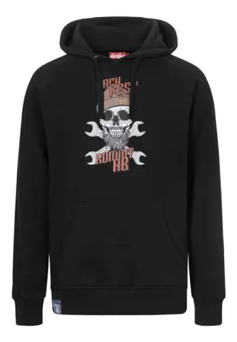 Produktbild: Herren Hoody M-06-HD-NFKA- Jet Black 0920