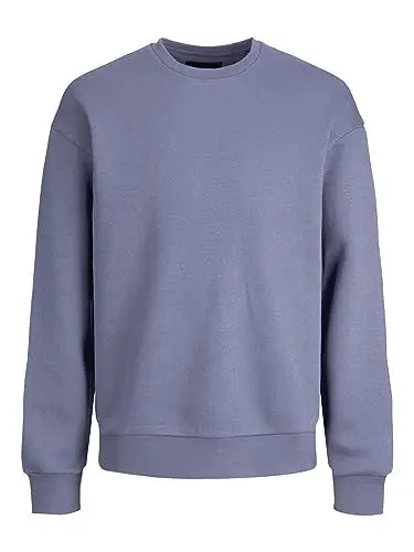 Produktbild: Jack & Jones Herren Jjestar Basic Crew Neck Sweatshirt, Grisaille, XXL EU