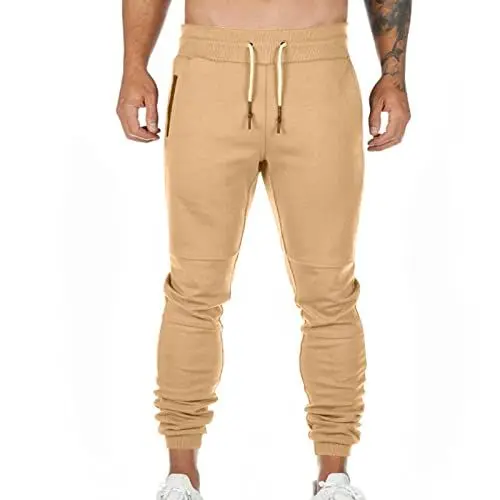 Produktbild: Herren Jogginghose klassischer Schnitt, Sweatpants fur Manner erhaltlich Farben, Grossen Weites Jogginghose Herren Taschen Sporthose Herren lang mit reißverschluss Trackpants Herren