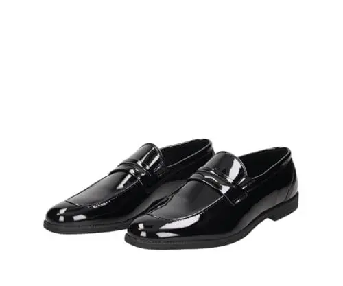 Produktbild: Herren Lackschuh Nick in Farbe Black, Lackschuhe, Smokingschuhe, Ballschuhe, Elegante Schuhe, Lack-Slipper, Nick 46 EU Black