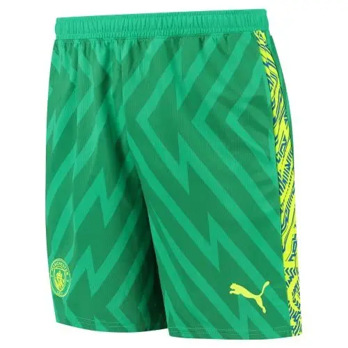 Produktbild: Herren Manchester City Shorts Torwart 2023/24 - Grün - Größe: M