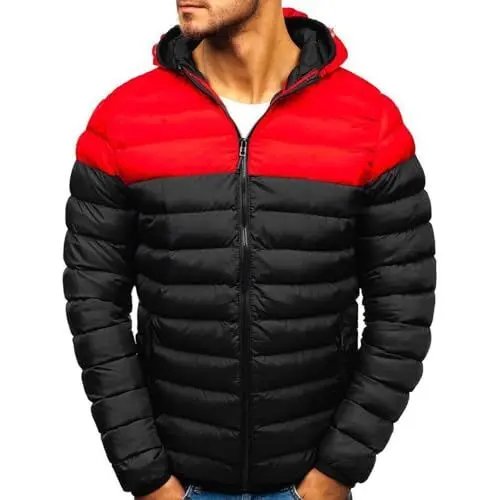 Produktbild: Herren Mantel Lang - Herrenmäntel Men Jacket Winter Field Jacket Herren Quilted Jacket Women Herren Winter Ski-Jacken Für Jungen Bomberjacke Herren Leder Wintermantel Herren