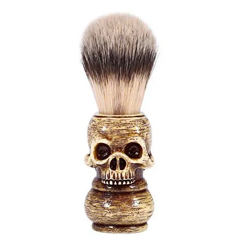 Produktbild: Herren Pflege Werkzeug Make-up Schädel Kopf Friseur Salon Bart Rasierpinsel, Bart Rasierpinsel Epiliergeräte & ZubehörHaarentfernung