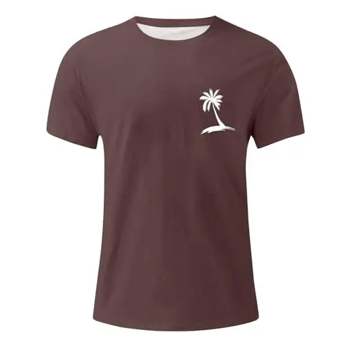 Produktbild: Herren Poloshirt Slim Fit Poloshirts für Herren Gant Poloshirt Herren Polohemd Herren Poloshirt mit Reißverschluss Herren Fussballtrikot Herren Tshirt Herren Sommer Tshirt Braun L