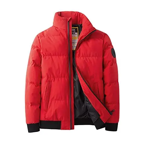 Produktbild: Herren Stehkragen Cargo Jacke Militär Outdoorjacke Winddichte Feldjacke mit Vielen Taschen Leather Jacket Men Regenjacke Männer Wasserdicht 4XL Leichte Outdoor Jacke Für Herren