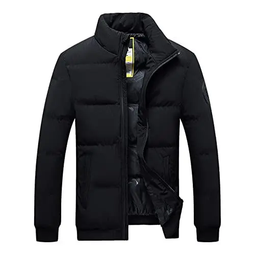 Produktbild: Herren Wasserdicht Winterjacke Winddicht Warme Fleece Gefüttert Windbreaker Funktionsjacke Parker Jacke Herren Winter Bundeswehr Dünne Jacke Herren Arbeit Regenjacke 4XL Große Größen Herren