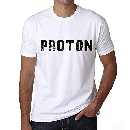 Produktbild: Herren T-Shirt Proton Grafik Tshirt Männer Geschenk Ideen Jahrgang Weiss XL