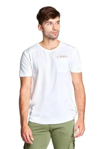 Produktbild: Herren T-Shirt Sandro in White - ZM522915-D-T1263, Größe:S