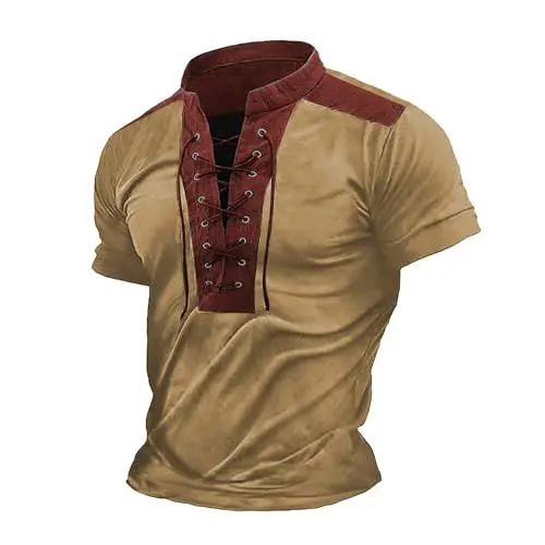 Produktbild: Herren T Shirt Leicht Sport Outdoorshirt Klassische Tank Tops Sommer Strand T-Shirt Casual Bequeme Tops Sommer Lässig Trägershirt Sommer Hemd Tops Sommer Atmungsaktiv Tshirt