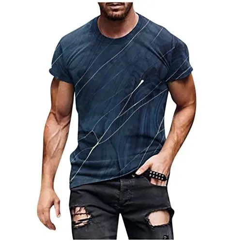 Produktbild: Herren T Shirt T Shirts Herren Fun-T-Shirts Tshirt Herren Schwarz Langarm T-Shirt Herren Schwarz 3Er Pack T-Shirt Weiß Kinder Tshirt Fun-T-Shirts T Shirt Herren Schwarz Shirt Blau 3XL