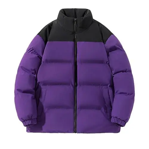 Produktbild: Herren Übergangsjacke Militär Jacke Stehkragen Fliegerjacke Baumwolle Blouson Bomber Jacke Herren Winterjacke Wasser Und Winddicht Herren Winter Parka XXL Jacke Für Abendkleider
