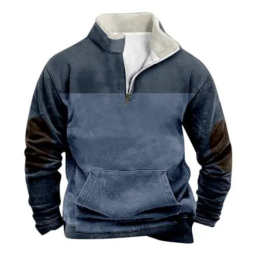 Produktbild: Herren Übergangsjacke Militär Jacke Stehkragen Fliegerjacke Baumwolle Blouson Bomber Jacke Multi Taschen Armeejacke US Feldjacke wasserdichte Jacken Jacken Herrenmode Strickjacke Herren Parka GrüN