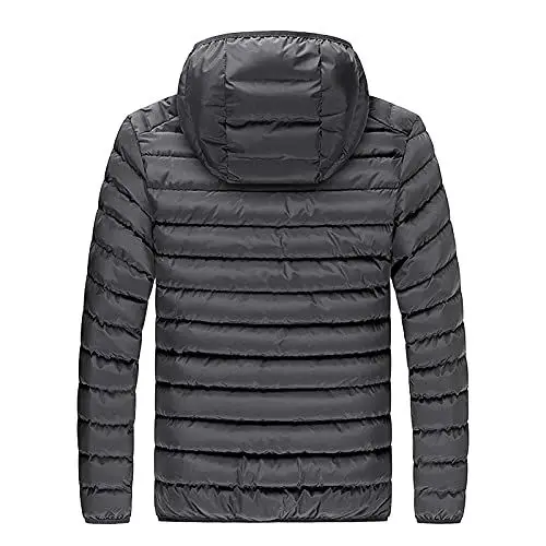 Produktbild: Herren Übergangsjacke Militär Jacke Stehkragen Fliegerjacke Baumwolle Blouson Bomber Jacke Winterjacke schwarz Herren Herren wintermantel Wolle schwarz Winter Parka Jacke Herren mit Fell