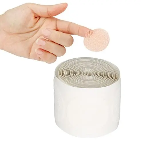Produktbild: 50 Paar Herren Nippel Cover wasserdichte Unsichtbare, Nippel Cover für Marathonläufer der Männer Nippelpads wasserdichte Anti Friktion selbstklebend brustwarzen für Läufer & Athleten(Weiß)