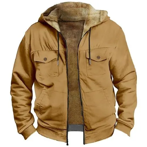 Produktbild: Generisch Softshell Jacket Warm Fleece Waterproof Military Jacket Tactical Jacket Warm Outdoor Jacket Jacke Winter Herren Men's Long Winter Jacket Herren Regenjacke wasserdicht atmungsaktiv 4XL