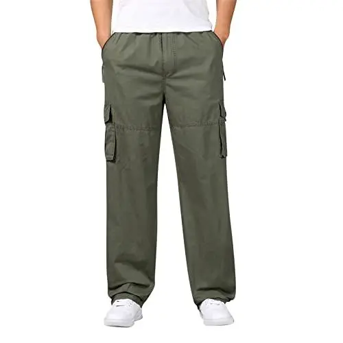 Produktbild: Herren - Stilvolle Slim Fit Herren Hosen Stretch - Hosen Herren Stretch - Angenehme Praktische Männer Hosen für Business Cargo Hose Herren Beige Tuchhose Herren Herren Jeans Shorts Slim fit