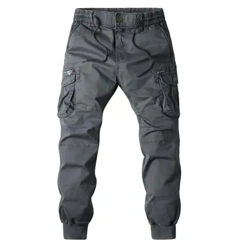 Produktbild: Herren - Stilvolle Slim Fit Herren Hosen Stretch - Hosen Herren Stretch - Angenehme Praktische Männer Hosen für Business Winterhosen Herren Warm Trousers Style Yoga Pants Herren HosenträGer Leder