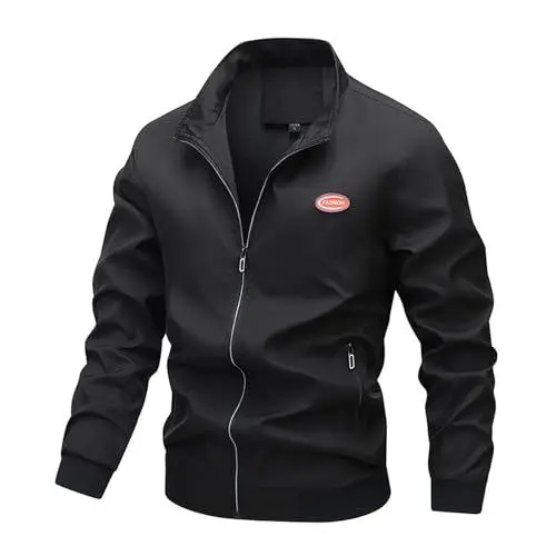 Produktbild: Herrenjacke Herbst Jeansjacke Gefüttert Herren Wintermantel Grün Softshell Jacke Herren Fliegerjacke Herren Leder Men'S Fleece Jacket Softshelljacke Jungen 176 Herren Mantel Winter