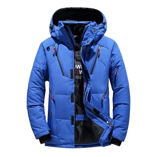 Produktbild: sale on black friday herren winterjacke herren lederjacke puffer jacke herren winter daunen jacke herren skijacke jungen 140 herrenwesten sportlich regenjacke fussball herren kapuzenpullover für
