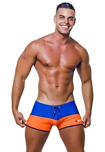 Produktbild: Herren-Strandhose mit Netzfutter und UV-Schutz, schnelltrocknend, umweltfreundlich -Blau - X-Large