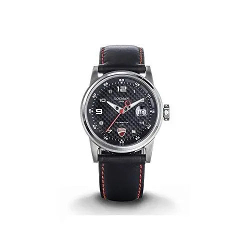 Produktbild: Herrenuhr Ducati Automatik Schwarz und Rot Locman