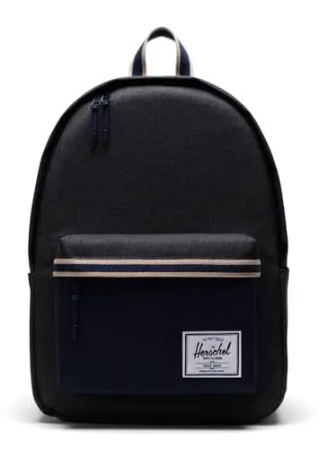 Produktbild: HERSCHEL 10492-05582 Classic X-Large Black Crosshatch/Peacoat Unisex - Erwachsene Einheitsgröße, Black Crosshatch/Peacoat, Rucksack