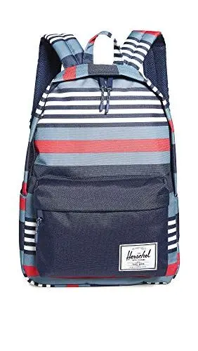 Produktbild: Herschel Classic Backpack, Unisex-Erwachsene, Malibu Streifen Peacoat, Tasche