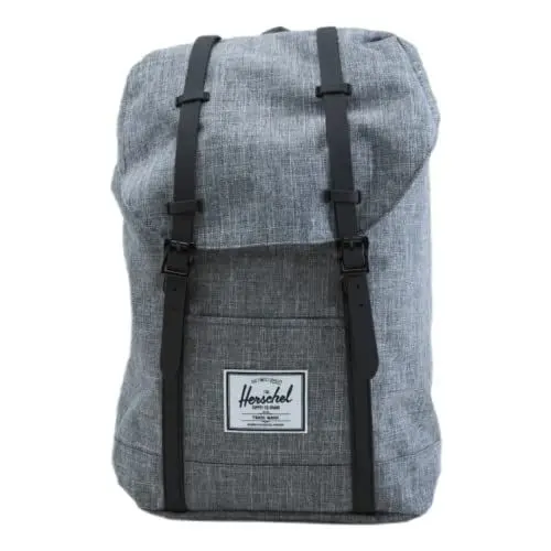 Produktbild: Herschel Supply Co.Herschel Retreat Classics Rucksack Unisex, Raven Crosshatch/Black/Black Rubber, Einheitsgröße