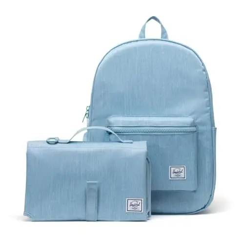 Produktbild: Herschel Unisex Settlement Sprout Rucksack, Crosshatch aus leichtem Denim, Einheitsgröße