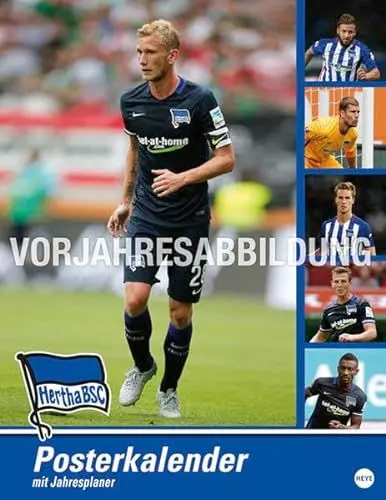 Produktbild: Hertha BSC Posterkalender - Kalender 2017